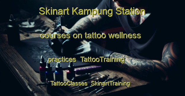 Skinart Kampung Station courses on tattoo wellness practices | TattooTraining | TattooClasses | SkinartTraining-Malaysia