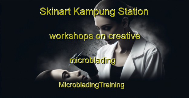 Skinart Kampung Station workshops on creative microblading | MicrobladingTraining | MicrobladingClasses | SkinartTraining-Malaysia