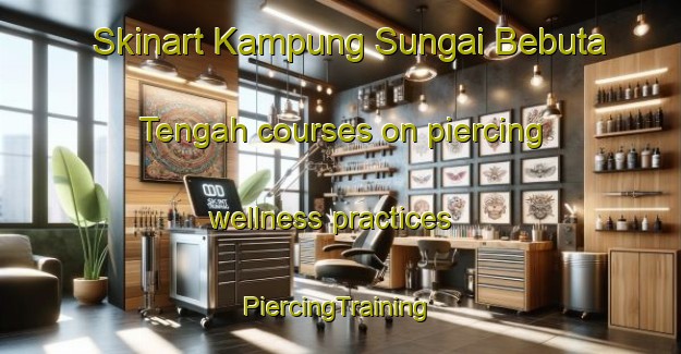 Skinart Kampung Sungai Bebuta Tengah courses on piercing wellness practices | #PiercingTraining #PiercingClasses #SkinartTraining-Malaysia