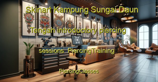 Skinart Kampung Sungai Daun Tengah introductory piercing sessions | #PiercingTraining #PiercingClasses #SkinartTraining-Malaysia