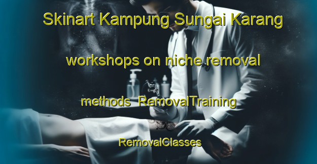 Skinart Kampung Sungai Karang workshops on niche removal methods | RemovalTraining | RemovalClasses | SkinartTraining-Malaysia