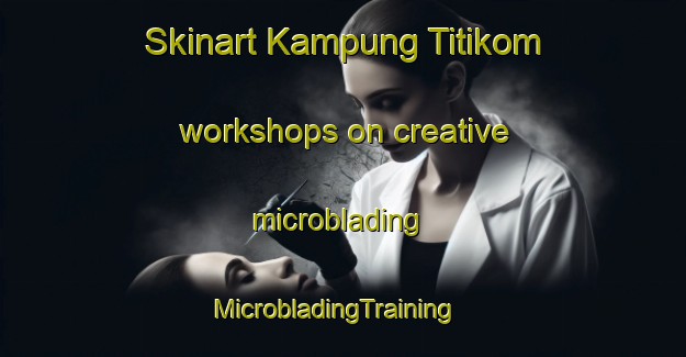 Skinart Kampung Titikom workshops on creative microblading | MicrobladingTraining | MicrobladingClasses | SkinartTraining-Malaysia