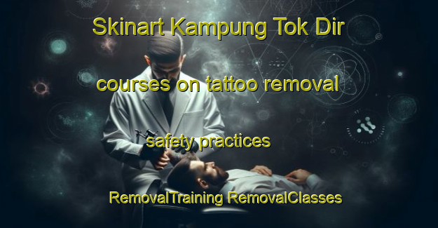 Skinart Kampung Tok Dir courses on tattoo removal safety practices | #RemovalTraining #RemovalClasses #SkinartTraining-Malaysia