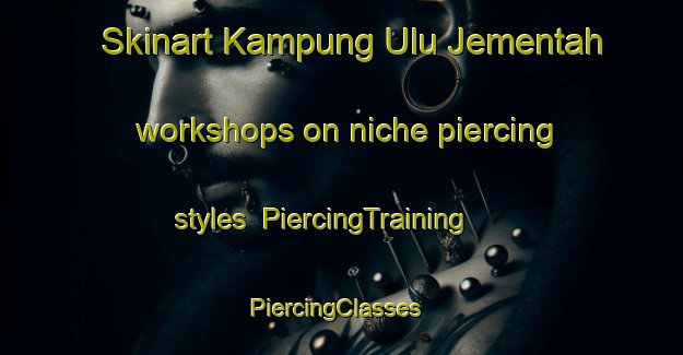 Skinart Kampung Ulu Jementah workshops on niche piercing styles | PiercingTraining | PiercingClasses | SkinartTraining-Malaysia