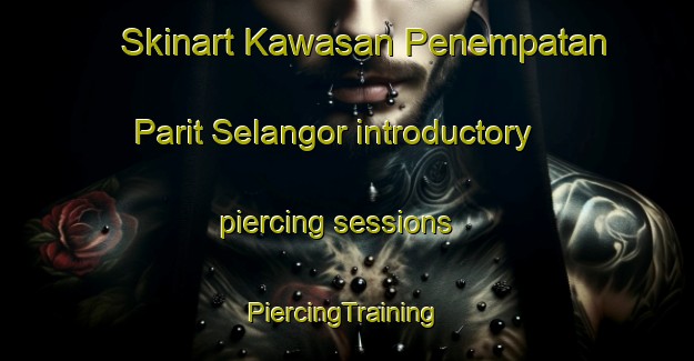 Skinart Kawasan Penempatan Parit Selangor introductory piercing sessions | #PiercingTraining #PiercingClasses #SkinartTraining-Malaysia