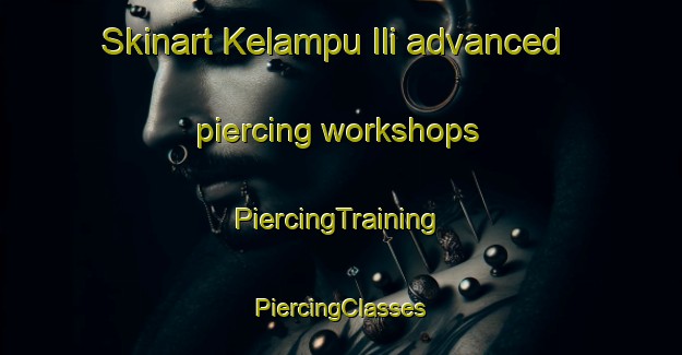 Skinart Kelampu Ili advanced piercing workshops | #PiercingTraining #PiercingClasses #SkinartTraining-Malaysia