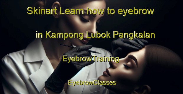 Skinart Learn how to eyebrow in Kampong Lubok Pangkalan | EyebrowTraining | EyebrowClasses | SkinartTraining-Malaysia