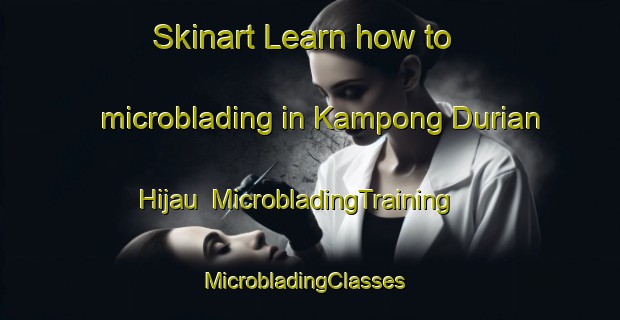 Skinart Learn how to microblading in Kampong Durian Hijau | MicrobladingTraining | MicrobladingClasses | SkinartTraining-Malaysia