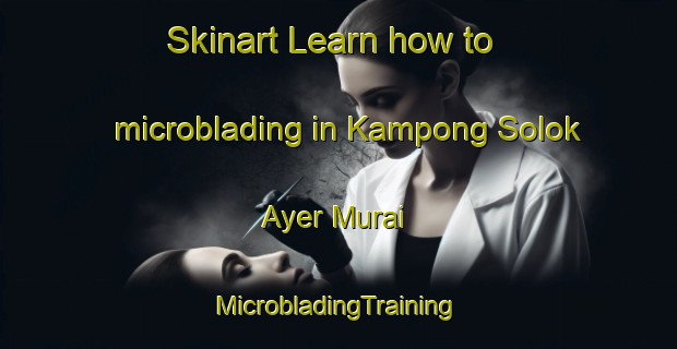 Skinart Learn how to microblading in Kampong Solok Ayer Murai | #MicrobladingTraining #MicrobladingClasses #SkinartTraining-Malaysia