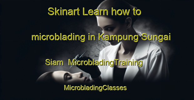 Skinart Learn how to microblading in Kampung Sungai Siam | MicrobladingTraining | MicrobladingClasses | SkinartTraining-Malaysia