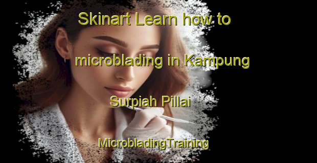 Skinart Learn how to microblading in Kampung Surpiah Pillai | MicrobladingTraining | MicrobladingClasses | SkinartTraining-Malaysia