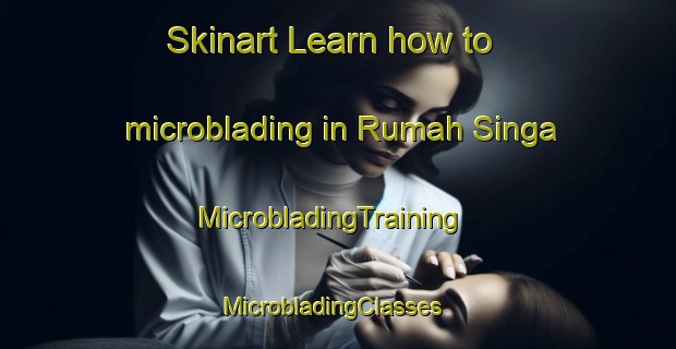 Skinart Learn how to microblading in Rumah Singa | MicrobladingTraining | MicrobladingClasses | SkinartTraining-Malaysia