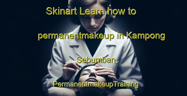Skinart Learn how to permanentmakeup in Kampong Sebumban | PermanentmakeupTraining | PermanentmakeupClasses | SkinartTraining-Malaysia