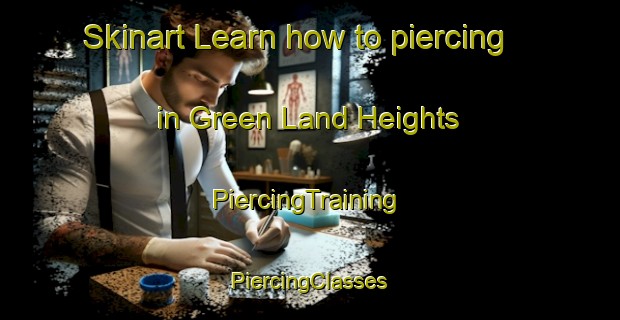 Skinart Learn how to piercing in Green Land Heights | #PiercingTraining #PiercingClasses #SkinartTraining-Malaysia