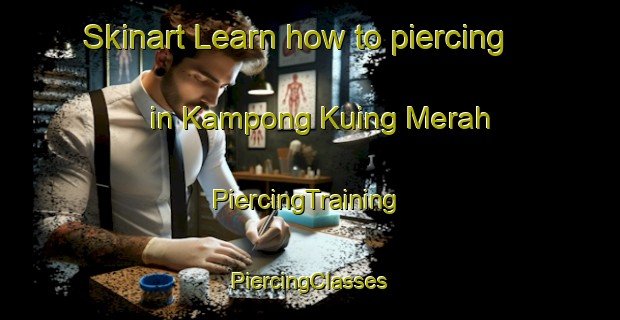 Skinart Learn how to piercing in Kampong Kuing Merah | #PiercingTraining #PiercingClasses #SkinartTraining-Malaysia