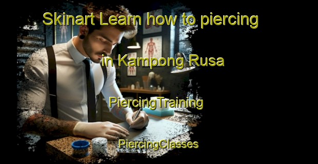 Skinart Learn how to piercing in Kampong Rusa | #PiercingTraining #PiercingClasses #SkinartTraining-Malaysia