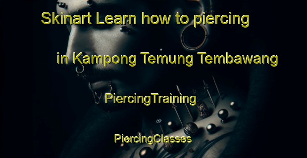 Skinart Learn how to piercing in Kampong Temung Tembawang | #PiercingTraining #PiercingClasses #SkinartTraining-Malaysia