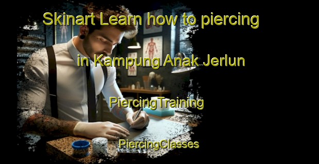 Skinart Learn how to piercing in Kampung Anak Jerlun | #PiercingTraining #PiercingClasses #SkinartTraining-Malaysia