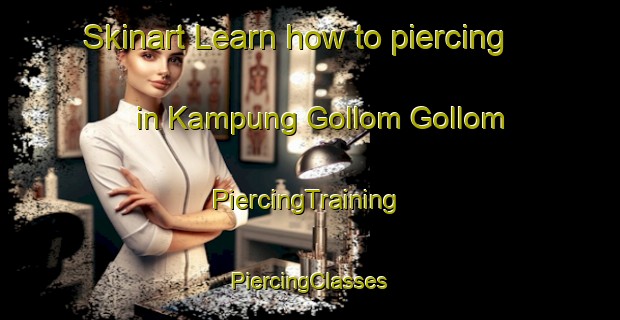 Skinart Learn how to piercing in Kampung Gollom Gollom | #PiercingTraining #PiercingClasses #SkinartTraining-Malaysia