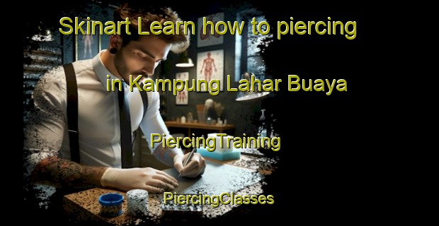 Skinart Learn how to piercing in Kampung Lahar Buaya | #PiercingTraining #PiercingClasses #SkinartTraining-Malaysia