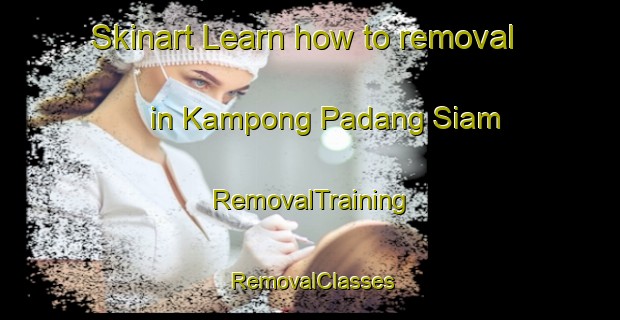 Skinart Learn how to removal in Kampong Padang Siam | RemovalTraining | RemovalClasses | SkinartTraining-Malaysia