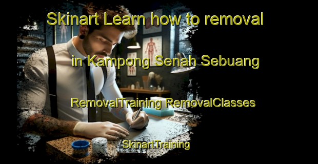 Skinart Learn how to removal in Kampong Senah Sebuang | #RemovalTraining #RemovalClasses #SkinartTraining-Malaysia