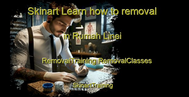 Skinart Learn how to removal in Rumah Linei | #RemovalTraining #RemovalClasses #SkinartTraining-Malaysia