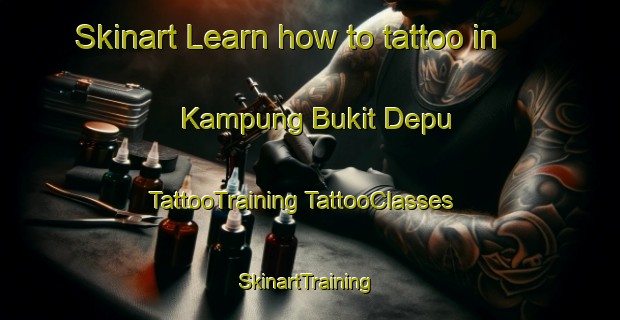 Skinart Learn how to tattoo in Kampung Bukit Depu | #TattooTraining #TattooClasses #SkinartTraining-Malaysia