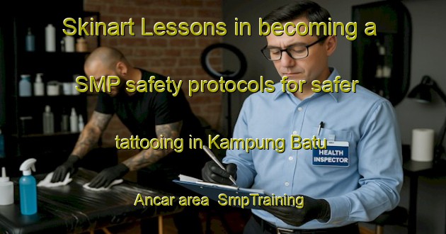 Skinart Lessons in becoming a SMP safety protocols for safer tattooing in Kampung Batu Ancar area | SmpTraining | SmpClasses | SkinartTraining-Malaysia