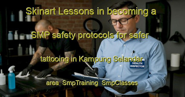 Skinart Lessons in becoming a SMP safety protocols for safer tattooing in Kampung Selandar area | SmpTraining | SmpClasses | SkinartTraining-Malaysia