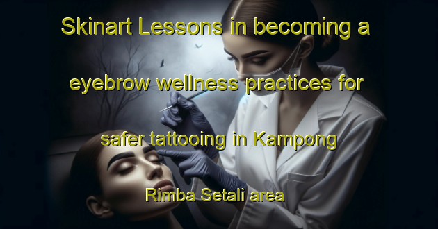 Skinart Lessons in becoming a eyebrow wellness practices for safer tattooing in Kampong Rimba Setali area | EyebrowTraining | EyebrowClasses | SkinartTraining-Malaysia