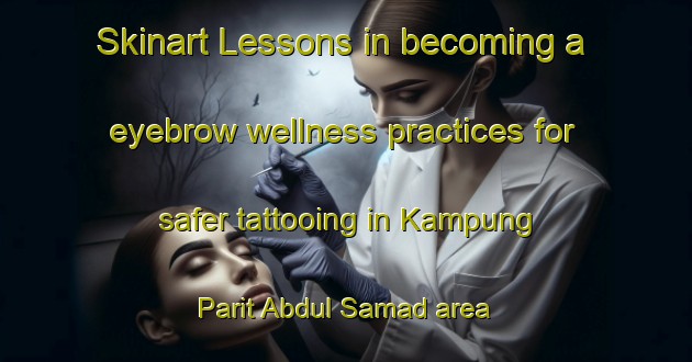 Skinart Lessons in becoming a eyebrow wellness practices for safer tattooing in Kampung Parit Abdul Samad area | EyebrowTraining | EyebrowClasses | SkinartTraining-Malaysia