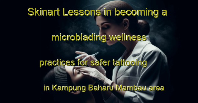 Skinart Lessons in becoming a microblading wellness practices for safer tattooing in Kampung Baharu Mambau area | MicrobladingTraining | MicrobladingClasses | SkinartTraining-Malaysia