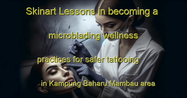 Skinart Lessons in becoming a microblading wellness practices for safer tattooing in Kampung Baharu Mambau area | MicrobladingTraining | MicrobladingClasses | SkinartTraining-Malaysia
