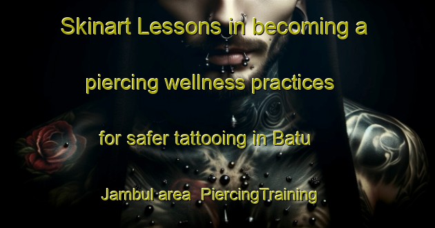 Skinart Lessons in becoming a piercing wellness practices for safer tattooing in Batu Jambul area | PiercingTraining | PiercingClasses | SkinartTraining-Malaysia