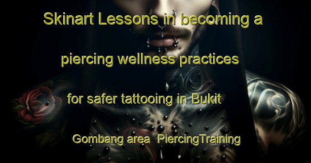 Skinart Lessons in becoming a piercing wellness practices for safer tattooing in Bukit Gombang area | PiercingTraining | PiercingClasses | SkinartTraining-Malaysia
