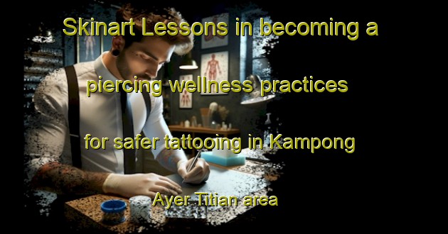 Skinart Lessons in becoming a piercing wellness practices for safer tattooing in Kampong Ayer Titian area | PiercingTraining | PiercingClasses | SkinartTraining-Malaysia