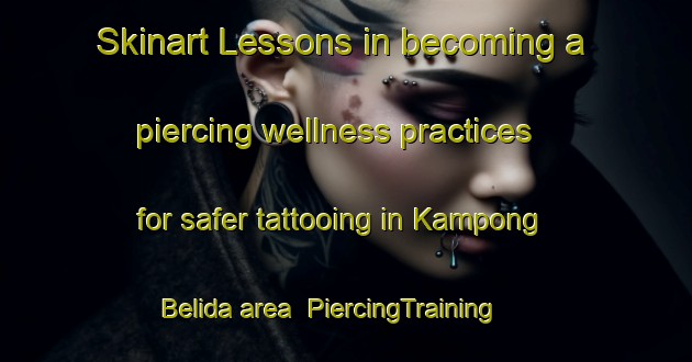Skinart Lessons in becoming a piercing wellness practices for safer tattooing in Kampong Belida area | PiercingTraining | PiercingClasses | SkinartTraining-Malaysia