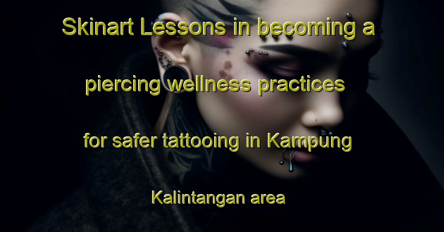 Skinart Lessons in becoming a piercing wellness practices for safer tattooing in Kampung Kalintangan area | PiercingTraining | PiercingClasses | SkinartTraining-Malaysia