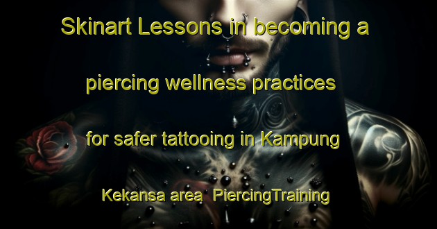 Skinart Lessons in becoming a piercing wellness practices for safer tattooing in Kampung Kekansa area | PiercingTraining | PiercingClasses | SkinartTraining-Malaysia