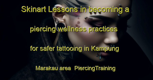 Skinart Lessons in becoming a piercing wellness practices for safer tattooing in Kampung Marakau area | PiercingTraining | PiercingClasses | SkinartTraining-Malaysia