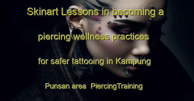 Skinart Lessons in becoming a piercing wellness practices for safer tattooing in Kampung Punsan area | PiercingTraining | PiercingClasses | SkinartTraining-Malaysia