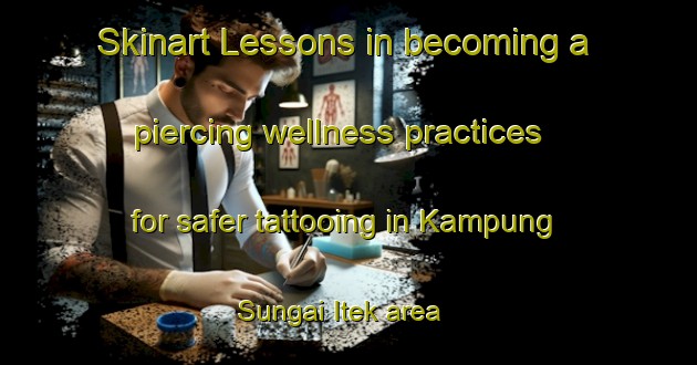 Skinart Lessons in becoming a piercing wellness practices for safer tattooing in Kampung Sungai Itek area | PiercingTraining | PiercingClasses | SkinartTraining-Malaysia