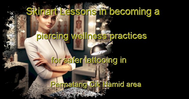 Skinart Lessons in becoming a piercing wellness practices for safer tattooing in Permatang Cik Hamid area | PiercingTraining | PiercingClasses | SkinartTraining-Malaysia