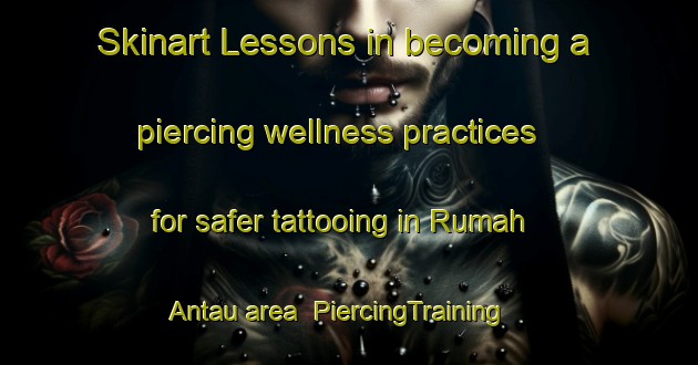 Skinart Lessons in becoming a piercing wellness practices for safer tattooing in Rumah Antau area | PiercingTraining | PiercingClasses | SkinartTraining-Malaysia