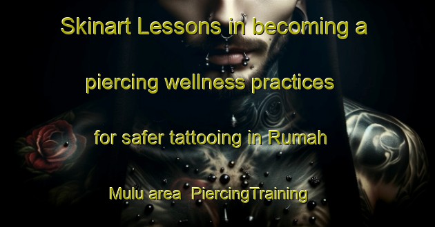 Skinart Lessons in becoming a piercing wellness practices for safer tattooing in Rumah Mulu area | PiercingTraining | PiercingClasses | SkinartTraining-Malaysia