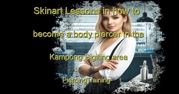 Skinart Lessons in how to become a body piercer in the Kampong Sigiting area | PiercingTraining | PiercingClasses | SkinartTraining-Malaysia