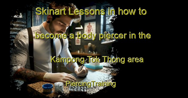 Skinart Lessons in how to become a body piercer in the Kampong Tok Thong area | PiercingTraining | PiercingClasses | SkinartTraining-Malaysia