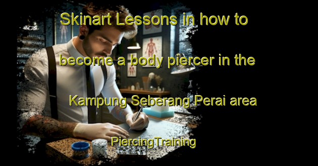 Skinart Lessons in how to become a body piercer in the Kampung Seberang Perai area | PiercingTraining | PiercingClasses | SkinartTraining-Malaysia