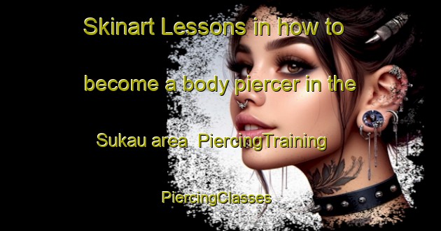 Skinart Lessons in how to become a body piercer in the Sukau area | PiercingTraining | PiercingClasses | SkinartTraining-Malaysia